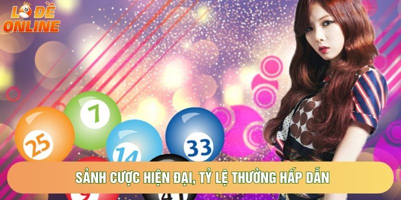 Sảnh cược hiện đại, tỷ lệ thưởng hấp dẫn